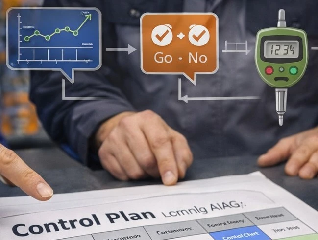 Control plan according to AIAG (březen 2024) 
