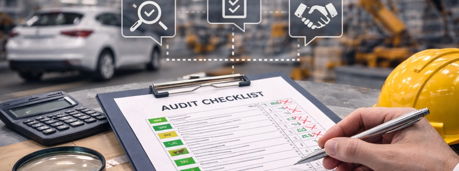 Výrobkový a dodavatelský audit 