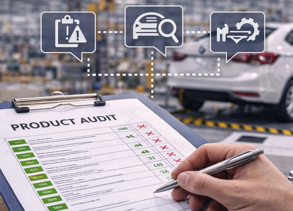 Produktový audit dle VDA 6.5 - online