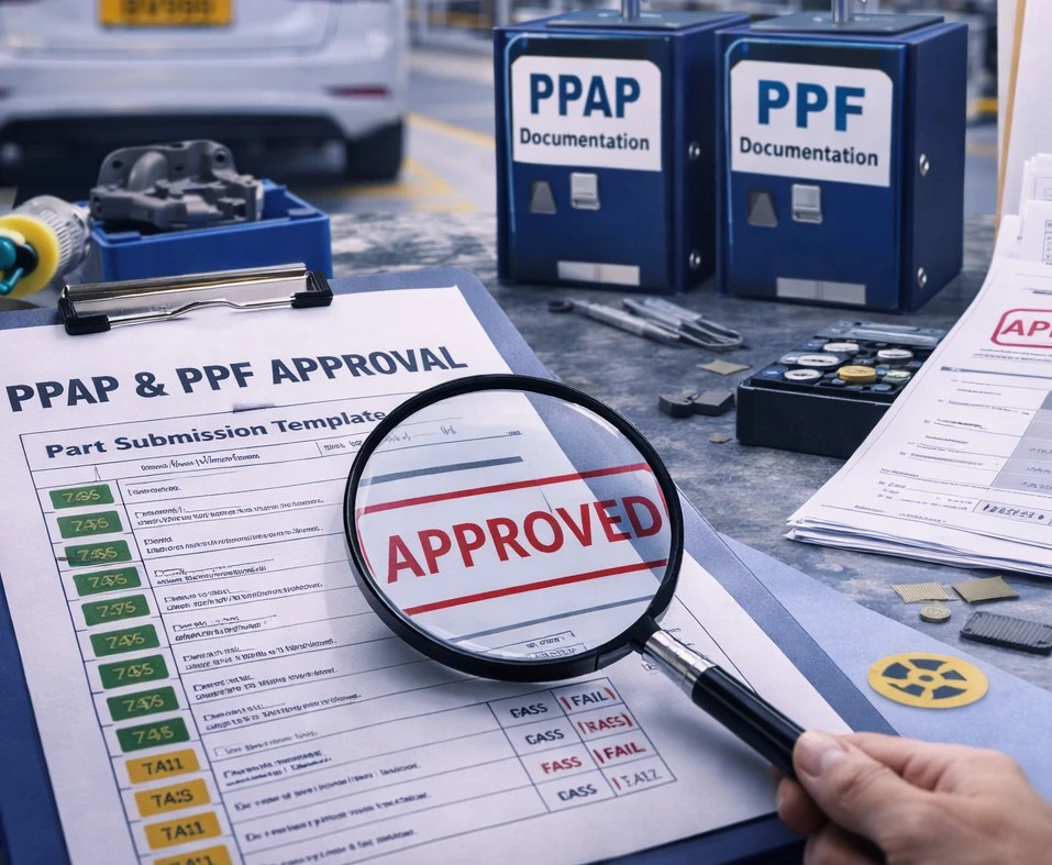 Proces schvalování (vzorkování) dle PPAP a PPF (VDA 2) - prezenční