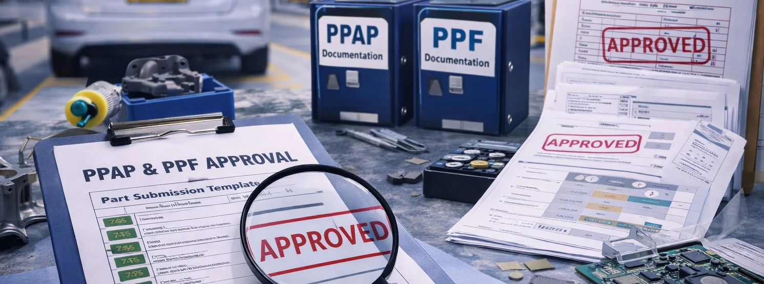 Proces schvalování (vzorkování) dle PPAP a PPF (VDA 2) - prezenční