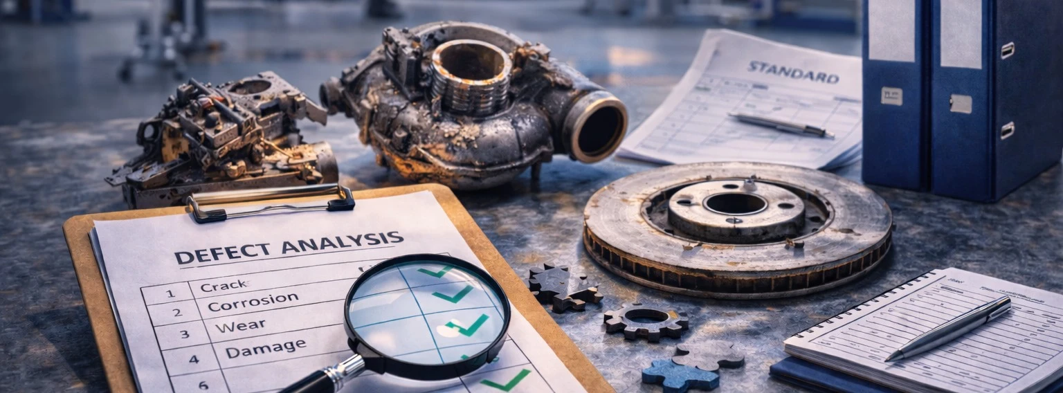 Analýza vadných dílů z provozu & standard pro audit (VDA)