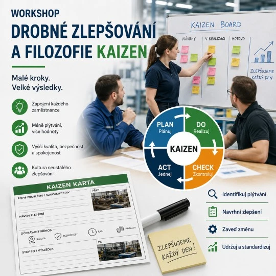 Workshop KAIZEN s využitím AI