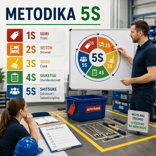 Workshop Metodika 5S s využitím AI