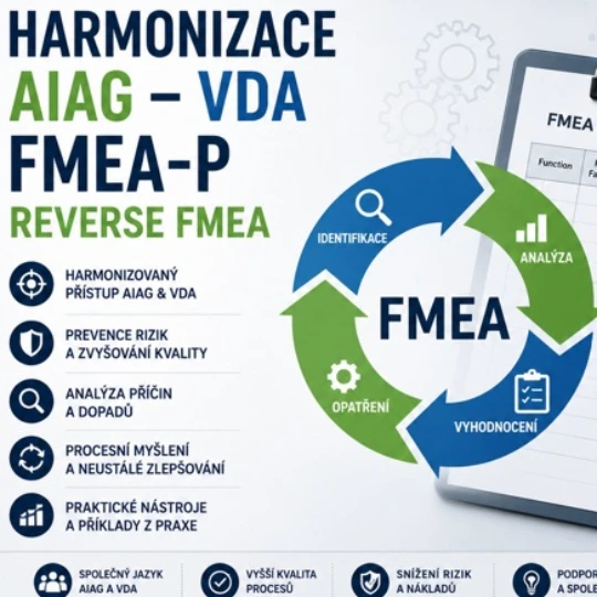 Harmonizace AIAG+VDA FMEA-P + Reverse FMEA