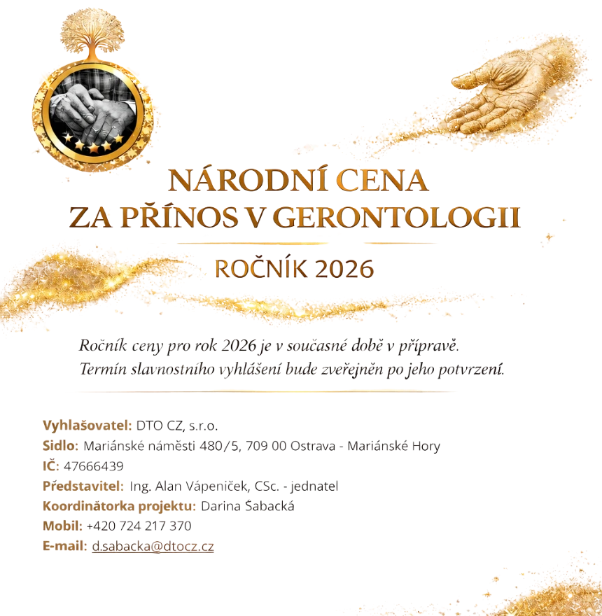 Národní cena za přínos v gerontologii