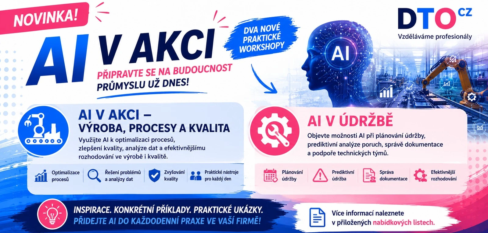 AI v akci: Připravte se na budoucnost průmyslu už dnes!